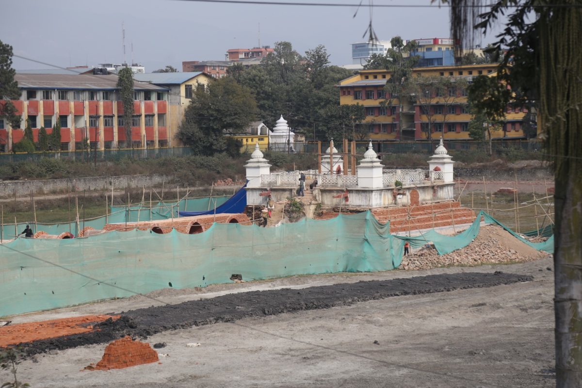 Rani Pokhari renovation underway « Nepalese Voice
